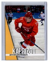 2019 Hot Shot Prospects Kirill Kaprizov Rookie
