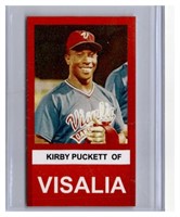 1983 Visalia Oaks Kirby Puckett Rookie Card