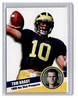 1999 Hot Shot Prospects Tom Brady Rookie Card