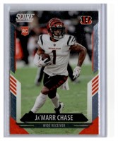 2021 Score Chrome Ja'Marr Chase Rookie #412
