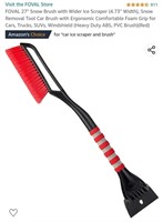 MSRP $11 Ice Brush & Scraper