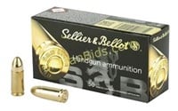 S&B 9MM 124GR FMJ - 1000 Rounds