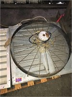 Aluminum fan luver