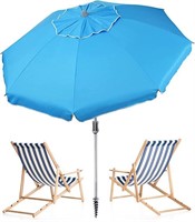 Keten 6.5ft Beach Umbrella for Sand