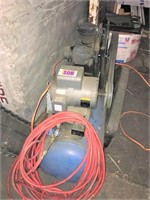 Baldor air compressor and hose 220