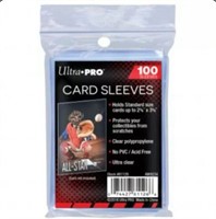 10 (Ten) Pack Lot of 100 Soft Sleeves
