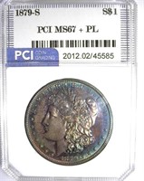1879-S Morgan PCI MS-67+ PL Stunning Color