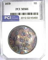 1879 Morgan PCI MS-66 Incredible Color