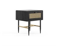 Oliver Space Obsidian Nightstand