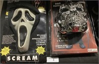 Scream Bleeding Ghost Face Mask, Skeleton