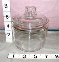 Lidded Glass Candy Jar