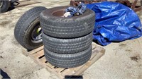 For used Michelin tires and wheels 17 inch