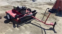 Swisher 4 foot rotary mower with engine