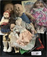 Vintage Plastic Dolls.