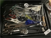 Various Tools & Scissors.