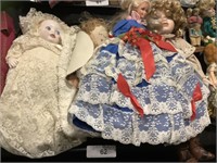 Porcelain Dolls, Barbie, Cloth Doll.