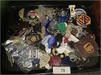 Advertising Patches, Keychains.