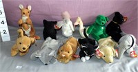 Lot of 12 Beanie Babies
