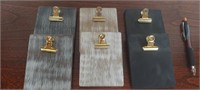 Decorative mini clipboards - New