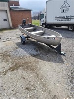 Meyers Laker 12' boat with trailer 
2020 Mercury