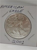 2001 American Eagle Silver Dollar