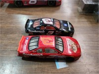 Pair of Dale Earnhardt 1/43 diecast Taz and GM