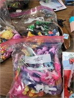 3 bag lot of Rainbow pony and transformers