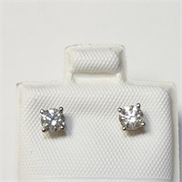 14kt White Gold & Diamond (0.4ct) Earrings