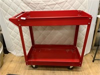 Metal Rolling Cart 33X16X31 (barely used)