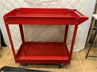 Metal Rolling Cart 33X16X31 (barely used)