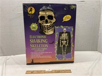 Vintage Electronic Shaking Skeleton