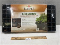 Burpee See Starting 72 Cell Greenhouse Kit