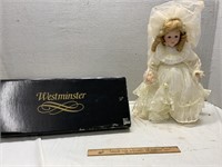 Westminster Bride Porcelain Doll