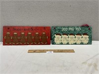 Lot Of Christmas Wooden Signs