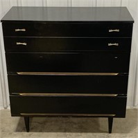 (AY) 
MCM Wooden Chest of Drawers (
Approx