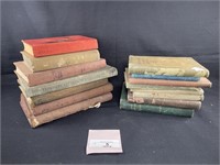 Collection of Old Hardback Books