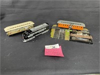 Various Vintage Trains 1 Friction Fed Engine