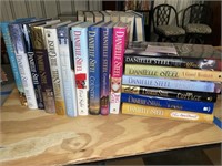 16 Danielle Steel Hardback Books