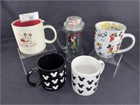 various Disney Mugs