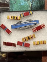 military ribbons combat infantry badge