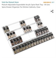 MSRP $33 Spice Rack for drawers