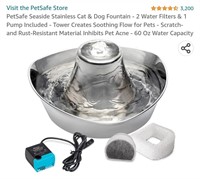MSRP $25 Pet Water Fountain