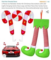 MSRP $15 Christmas Car Decoration Kit