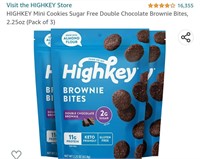 MSRP $12 3 Packs Highkey Brownie Cookies