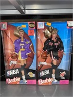 2 vintage Barbie dolls