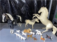 Vintage horse figurines