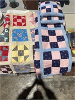 Baby quilts w/ pillows