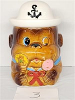 Vintage Bear cookie jar