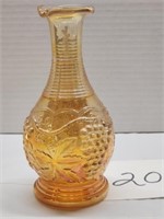 Carnival Glass vase 6"