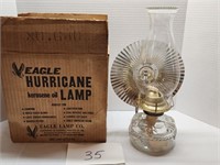 Eagle hurricane kerosene lamp w box